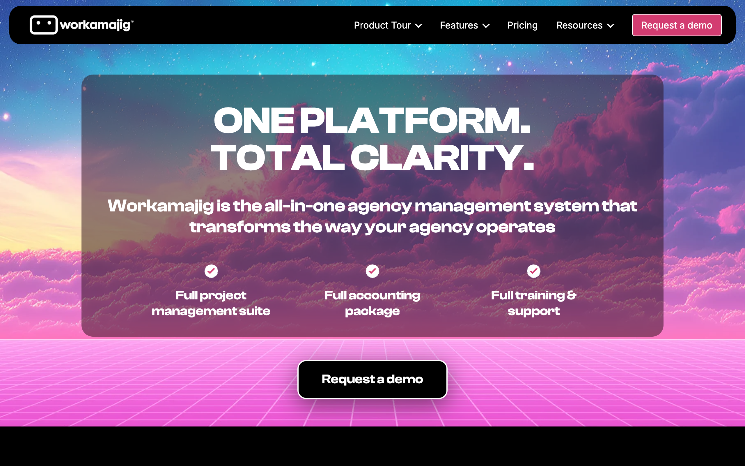 Workamajig homepage