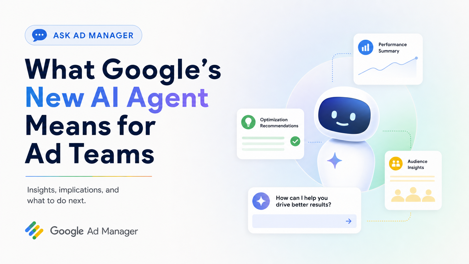 Ask Ad Manager: What Google's New AI Agent Means for Ad Teams