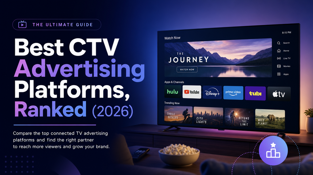 Best CTV Advertising Platforms, Ranked by How Easily You Can Actually Start (2026)