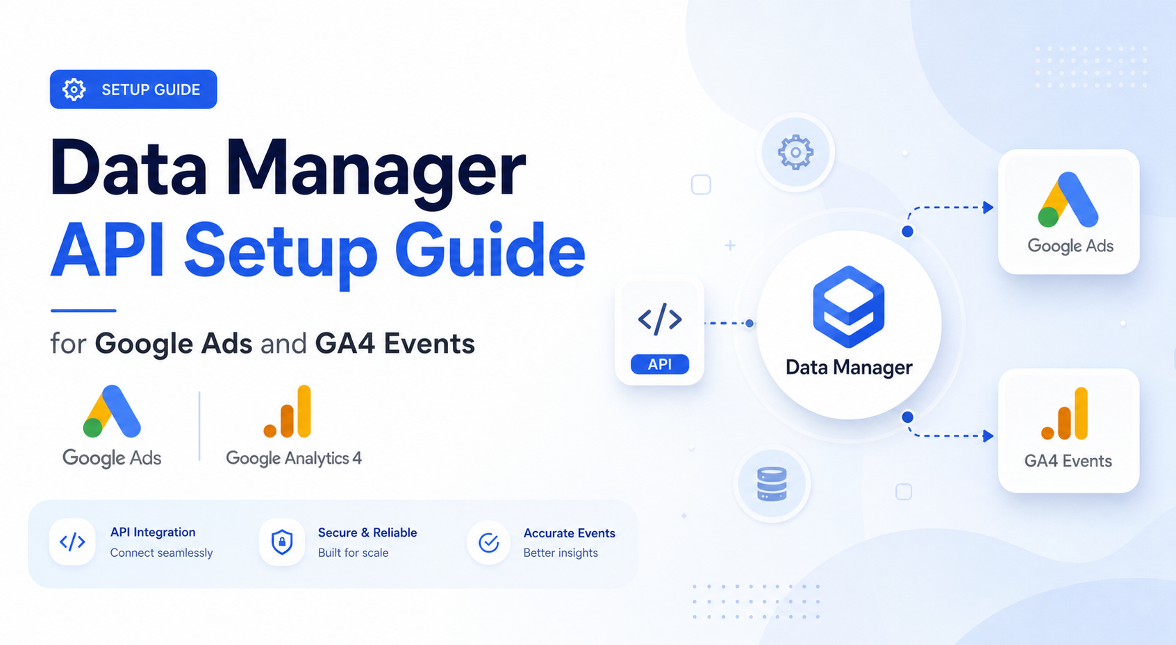 Data Manager API Setup Guide for Google Ads and GA4 Events