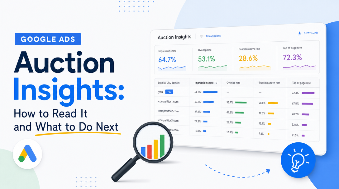 Google Ads Auction Insights: How to Read It and What to Do Next