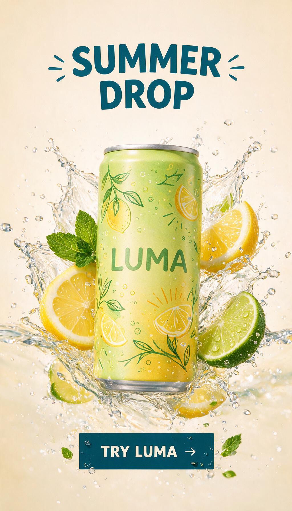 Seedream 5.0 Pro raw output for the LUMA vertical placement test
