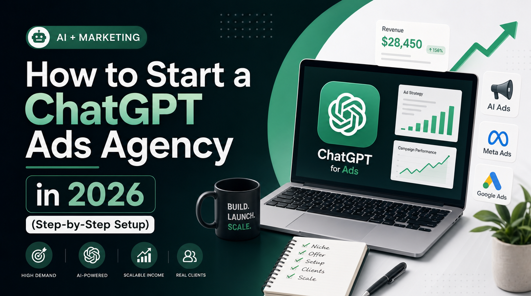 How to Start a ChatGPT Ads Agency in 2026 (Step-by-Step Setup)