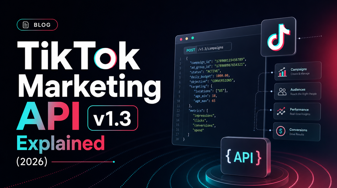 TikTok Marketing API v1.3 Explained (2026)