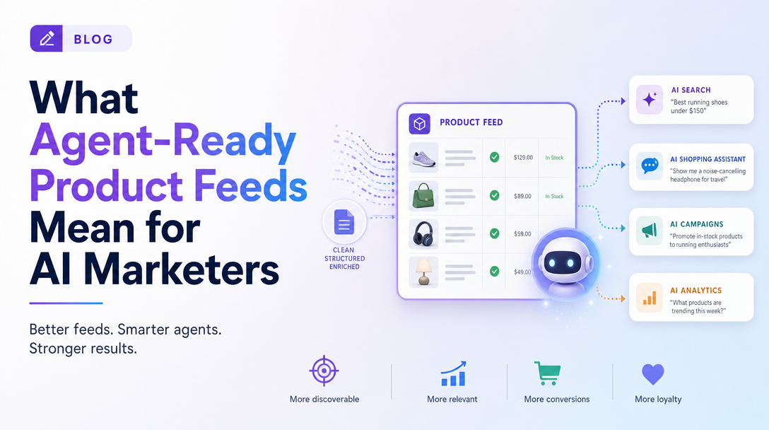What Agent-Ready Product Feeds Mean for AI Marketers